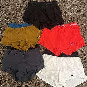 6x Brooks Shorts